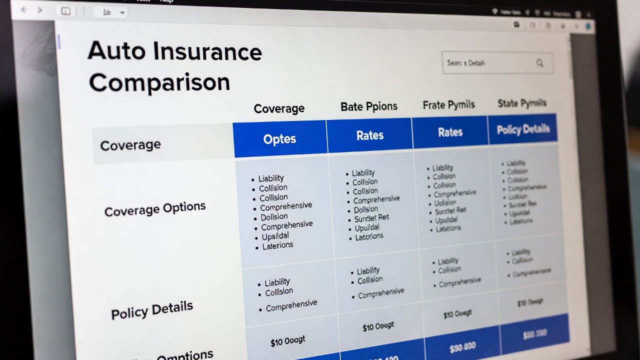 Comparatif assurances auto