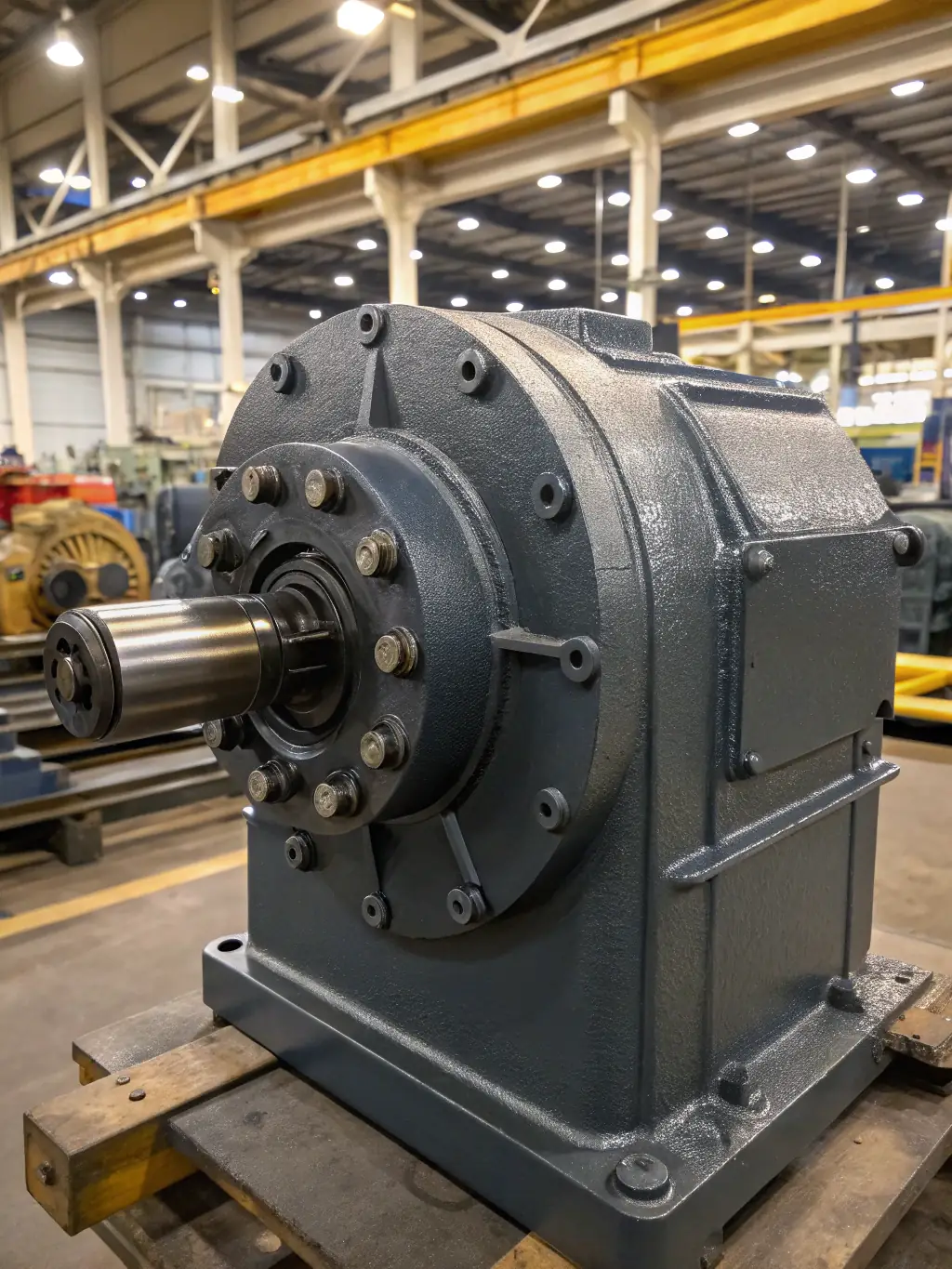 An image showcasing a transfer case, emphasizing its rugged design and functionality in distributing power to all wheels, ideal for illustrating the transfer cases available at Auto Gear.