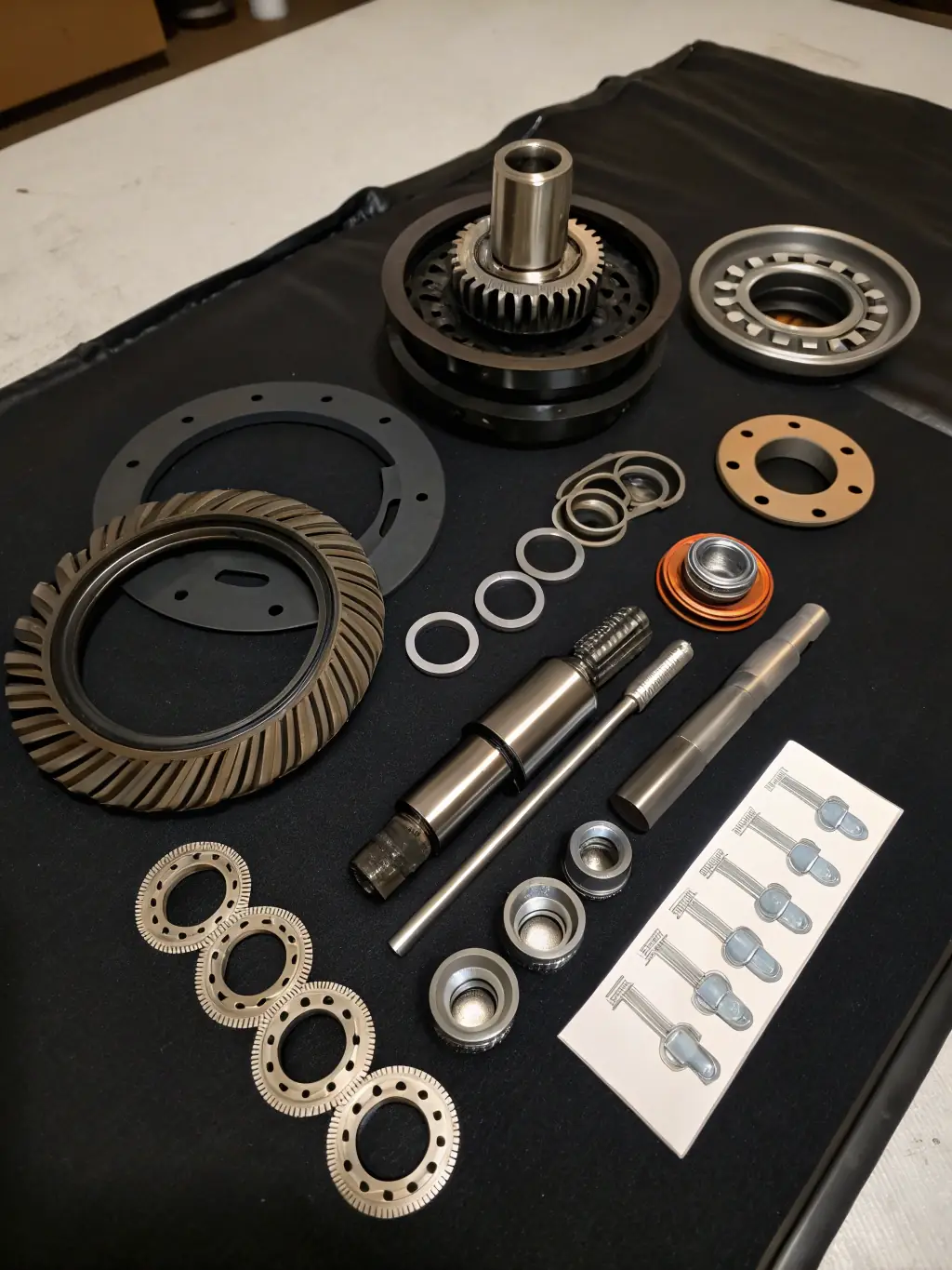 A clear and detailed photograph of a differential unit, highlighting its robust construction and the precision of its gears, suitable for showcasing the quality of differentials offered by Auto Gear.